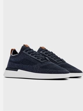 Wolf and Shepherd SupremeKnit Sneaker in Dark Navy